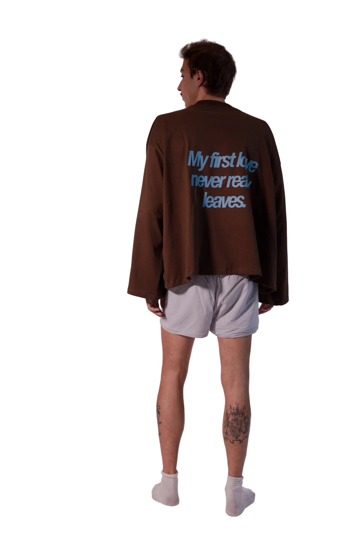 "Never Really Leaves" Oversized Longsleeve T-shirt
