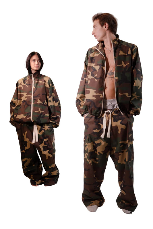 "Always In Love" Oversized Military Jacket