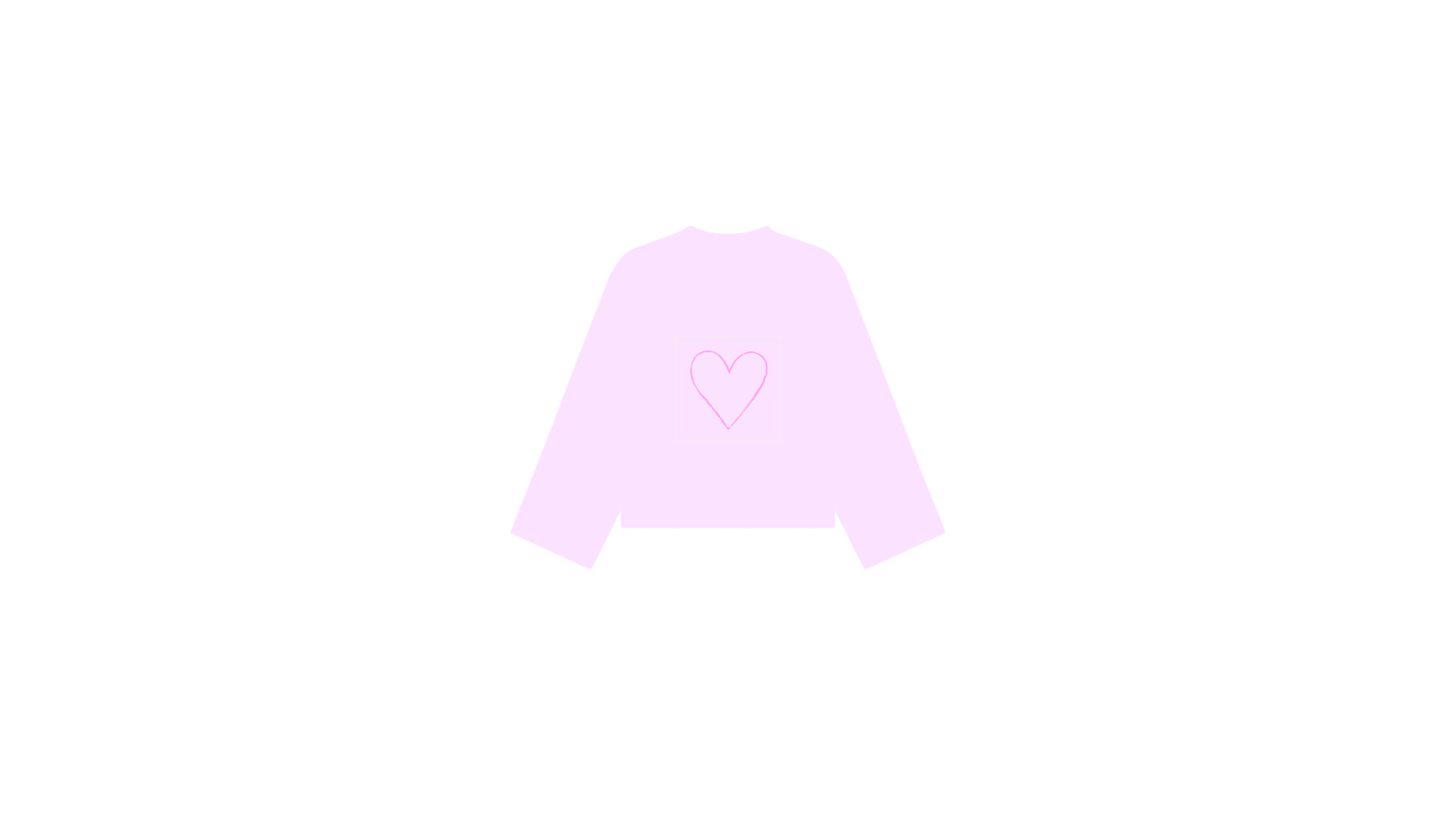 Handwritten Cotton Oversize Long Sleeve