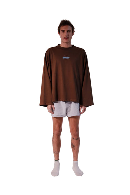 "Never Really Leaves" Oversized Longsleeve T-shirt