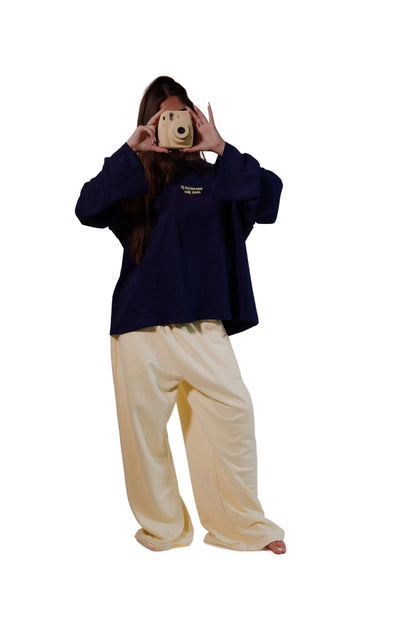 "Your Heart On My Back" Oversized Longsleeve T-shirt