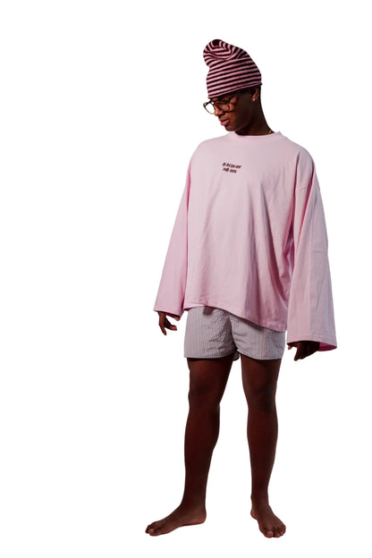"Your Heart On My Back" Oversized Longsleeve T-shirt
