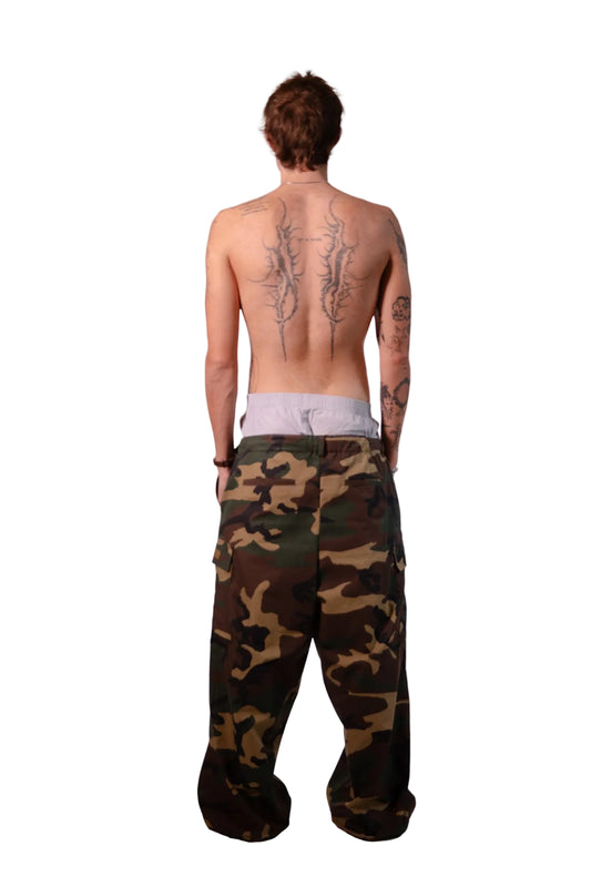 "Always In Love" Oversized Military Cargo