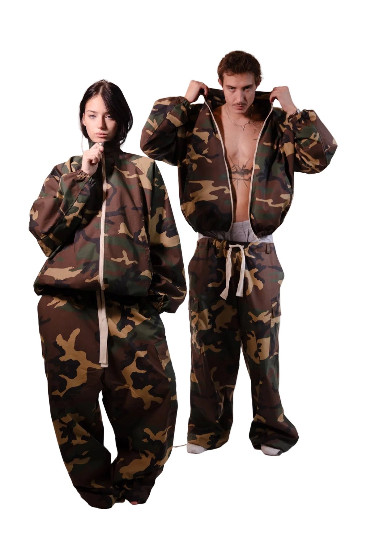"Always In Love" Oversized Military Jacket