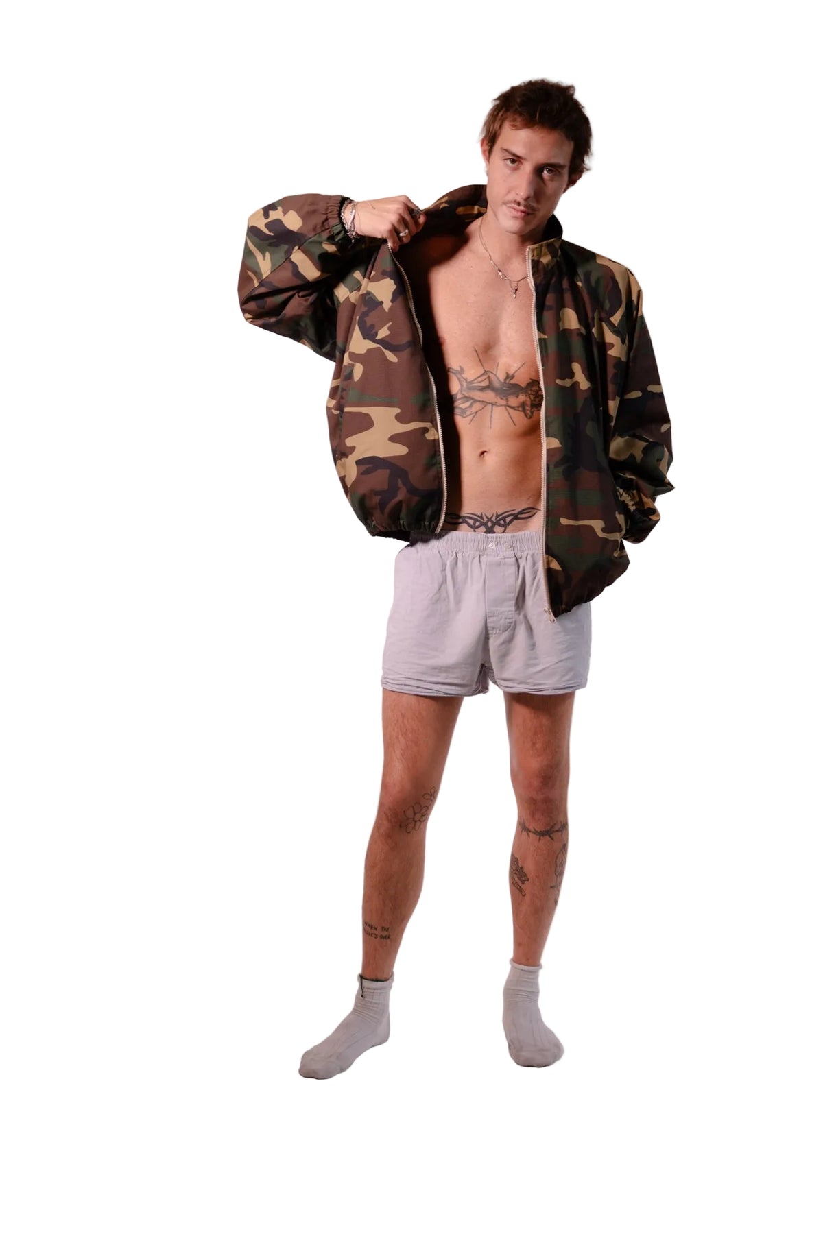 "Always In Love" Oversized Military Jacket