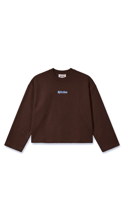 "Never Really Leaves" Oversized Longsleeve T-shirt