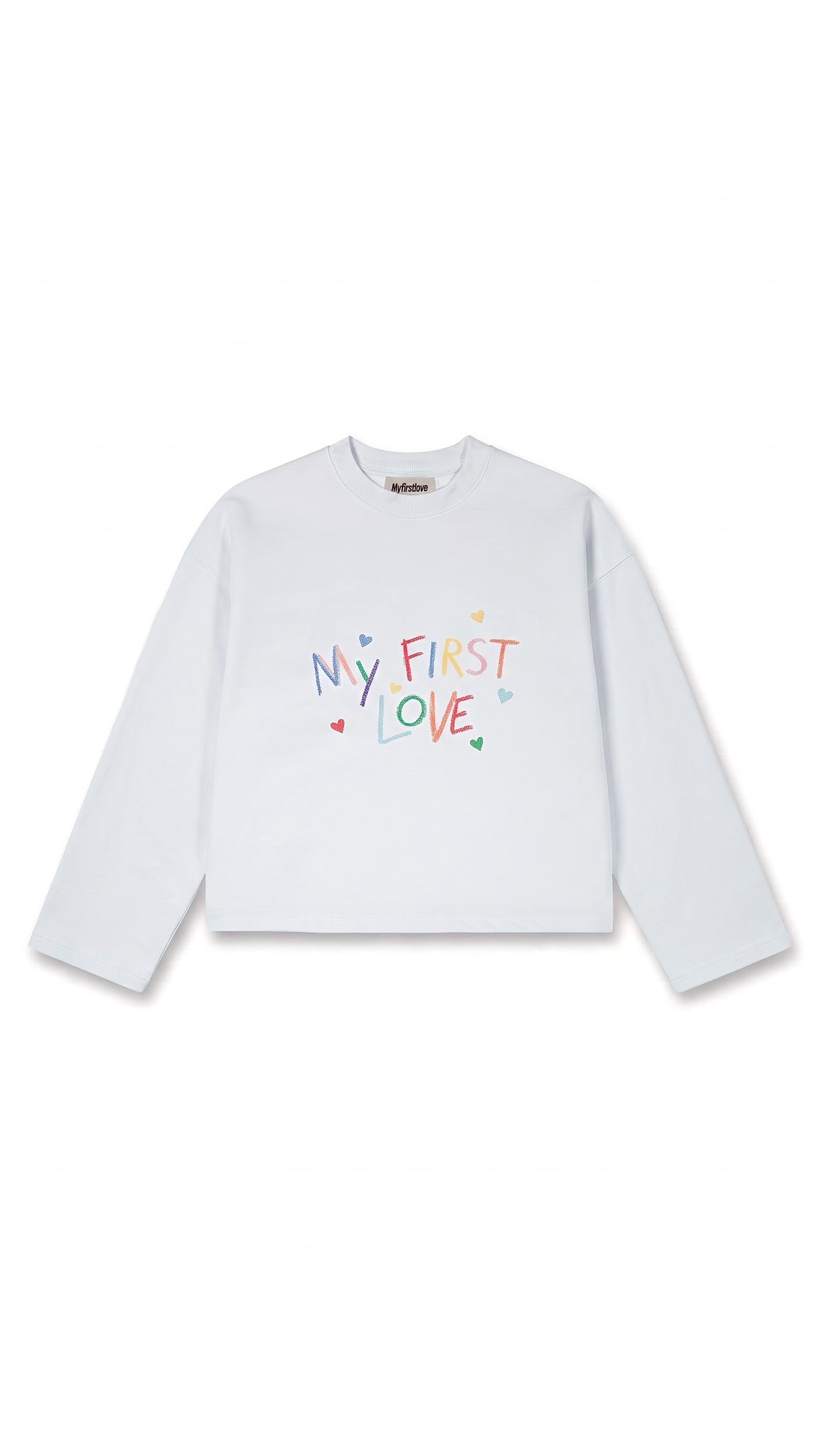 "First drawing" Oversized Longsleeve T-shirt