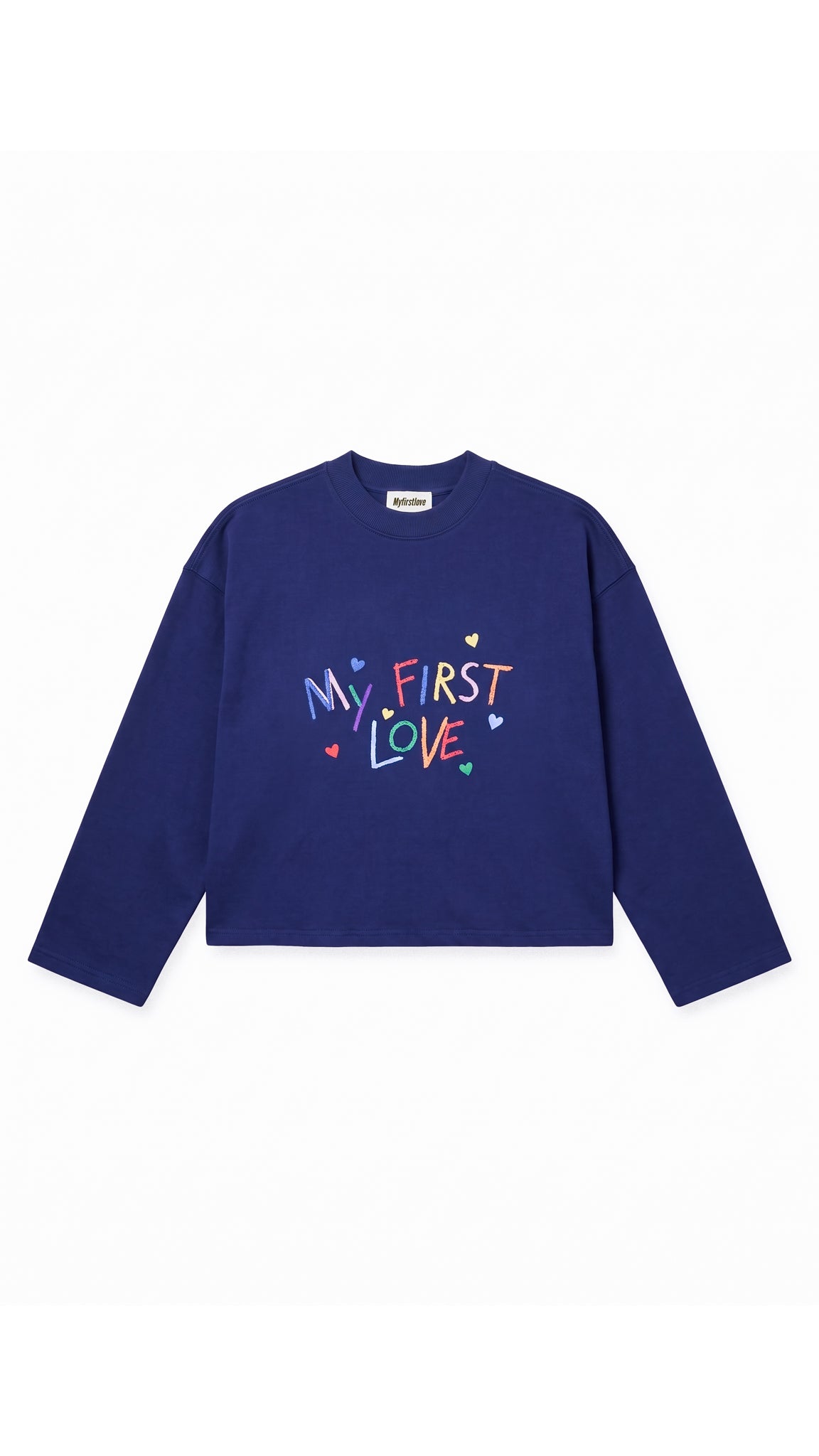 "First drawing" Oversized Longsleeve T-shirt