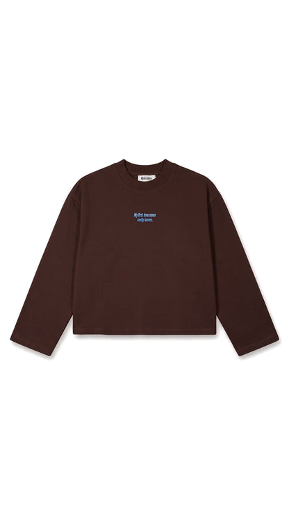 "Your Heart On My Back" Oversized Longsleeve T-shirt