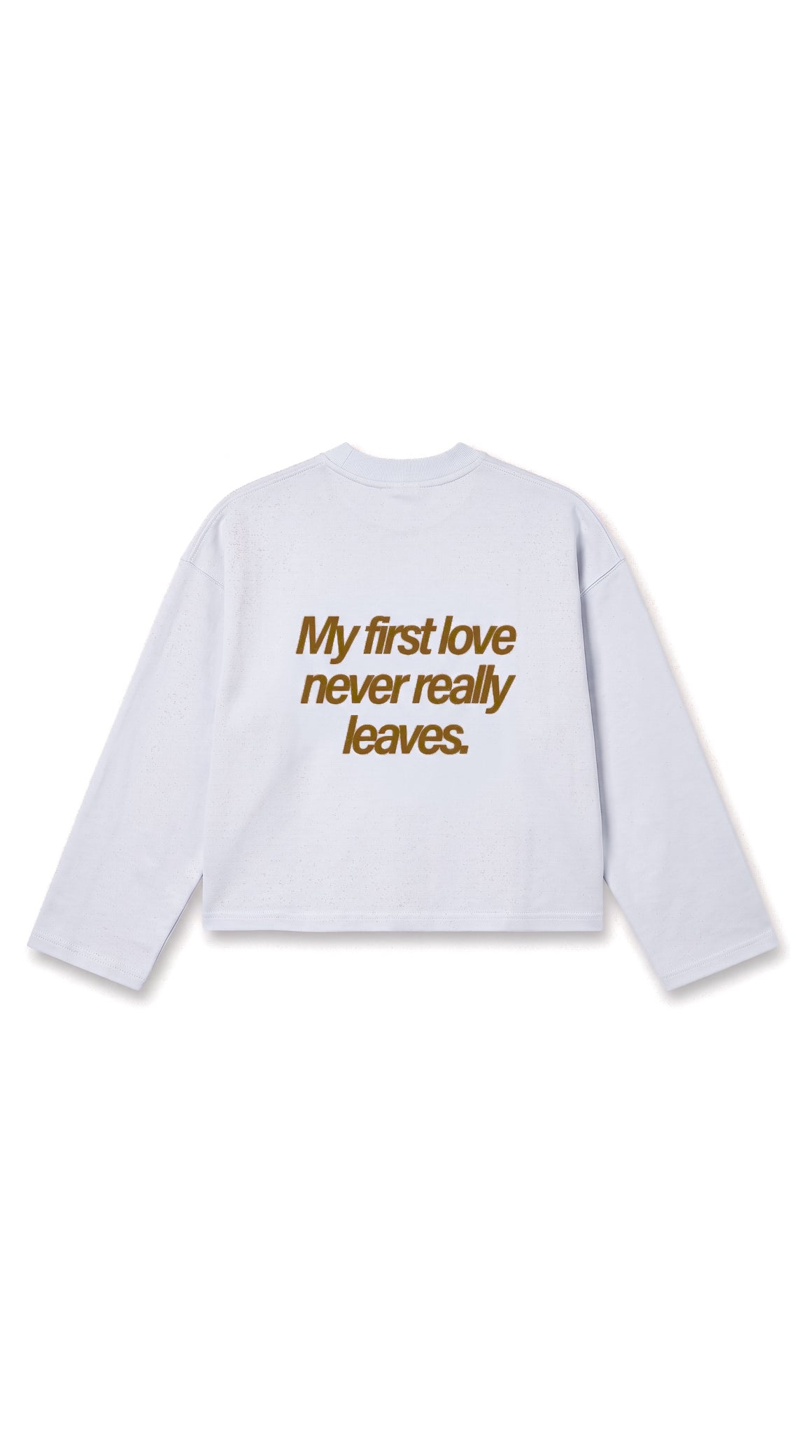 "Never Really Leaves" Oversized Longsleeve T-shirt