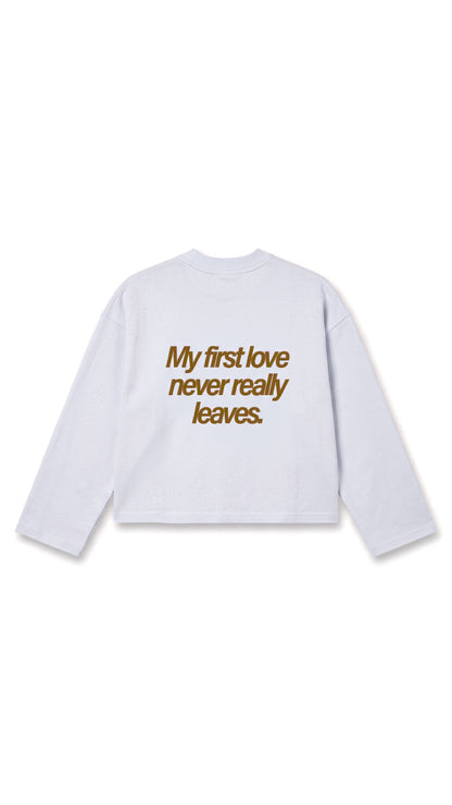 "Never Really Leaves" Oversized Longsleeve T-shirt