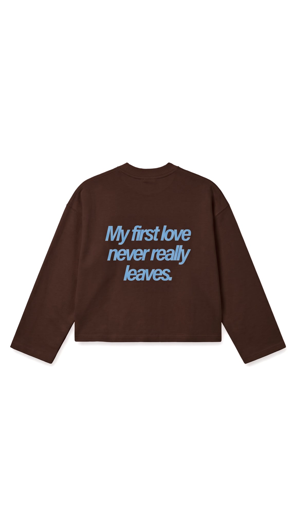 "Never Really Leaves" Oversized Longsleeve T-shirt