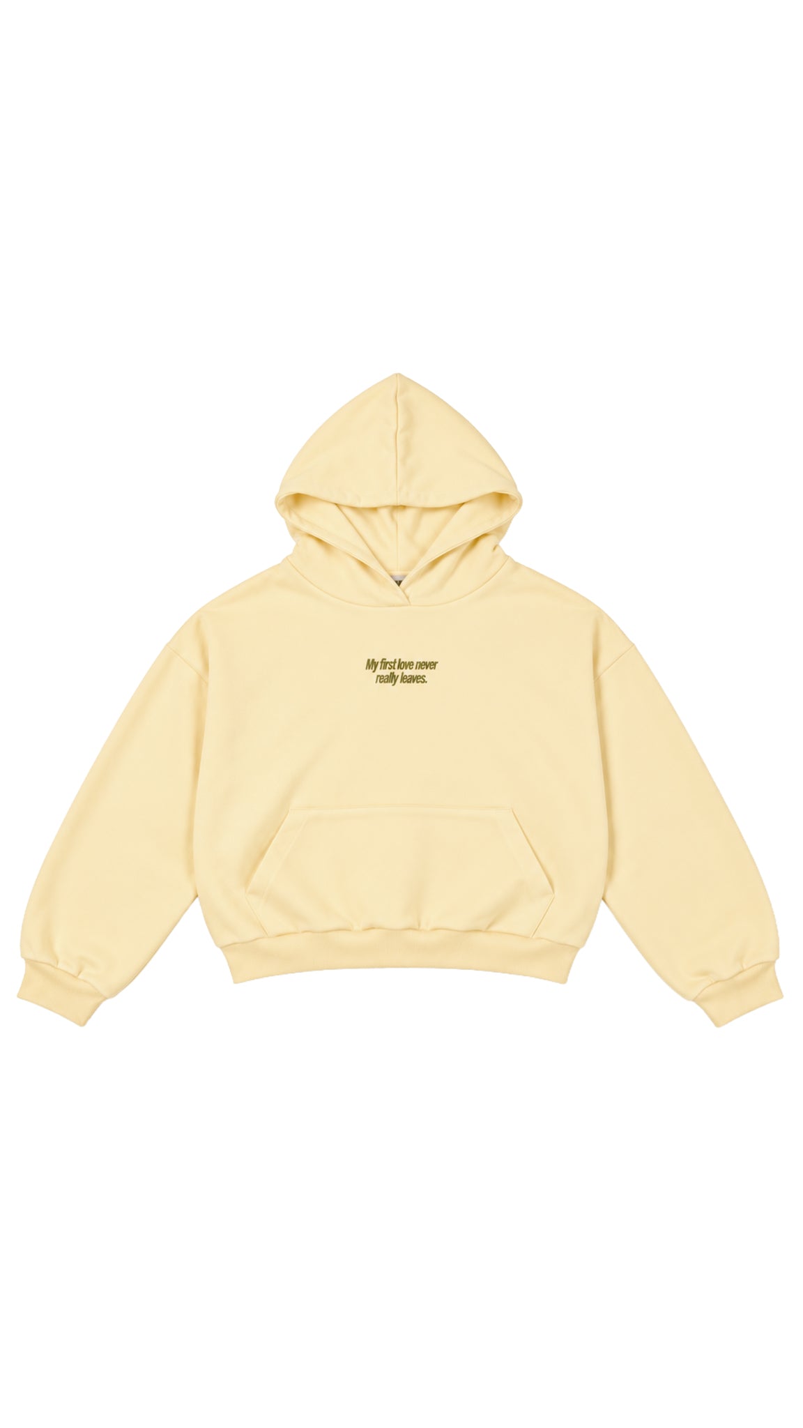 "Your Heart On My Back" Oversize Hoodie