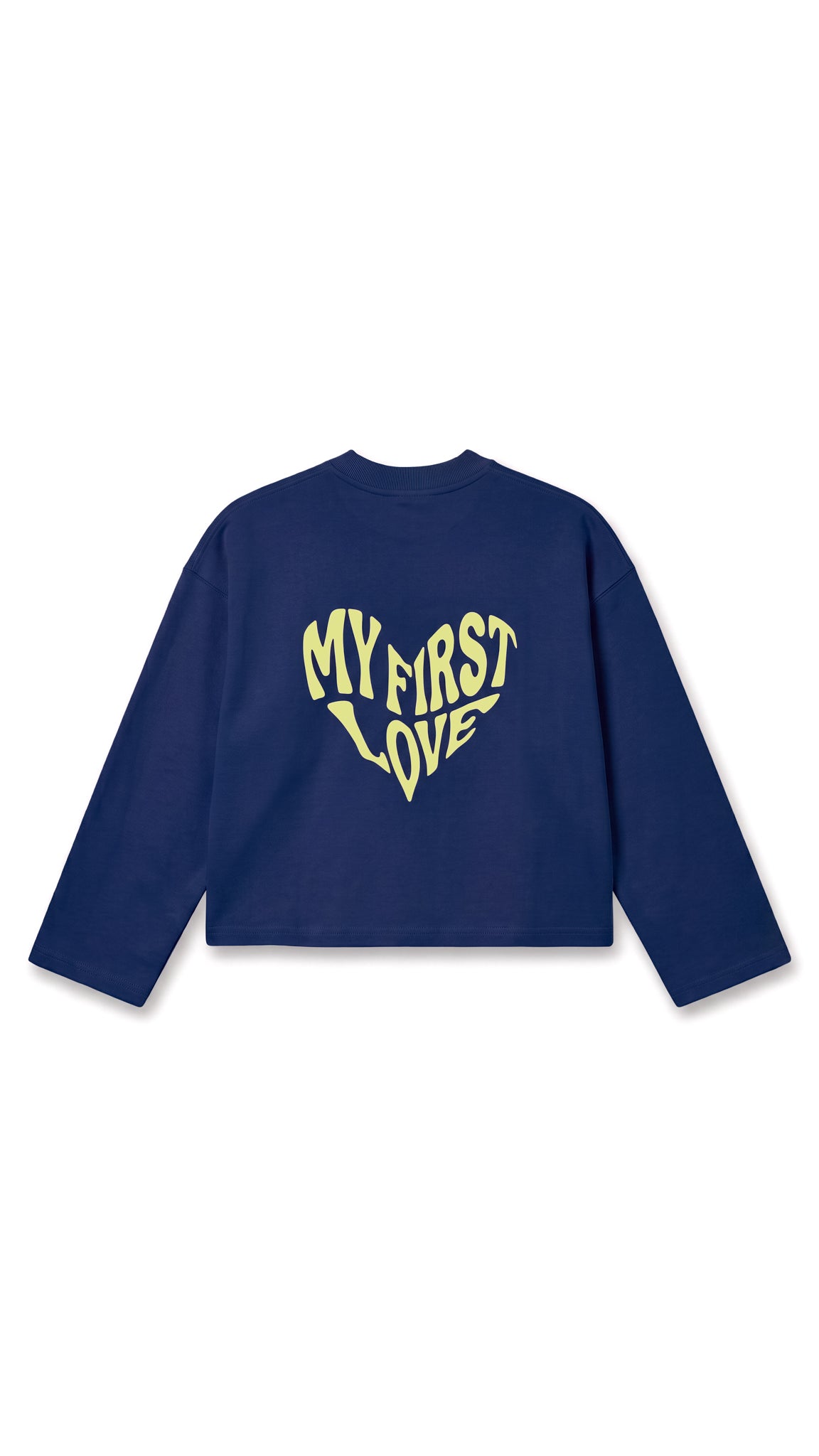 "Your Heart On My Back" Oversized Longsleeve T-shirt